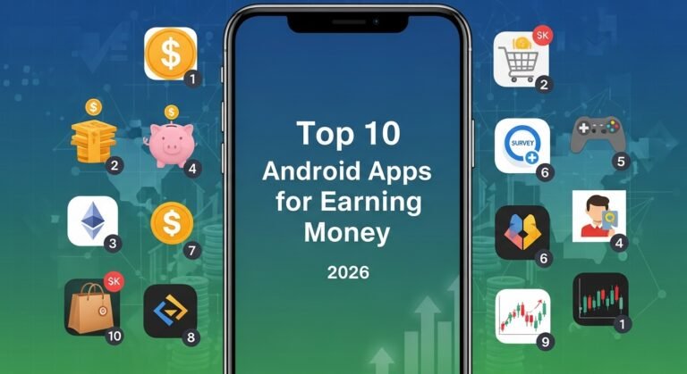 Top 10 Android Apps for Earning Money in 2026