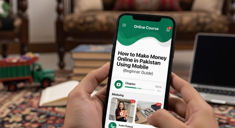 How to Make Money Online in Pakistan Using Mobile (Beginner Guide)