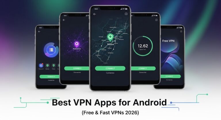 Best VPN Apps for Android (Free & Fast VPNs 2026)